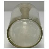 Vintage PYREX Apothecary Jar With Lid 8 3/4'
