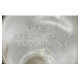 Vintage PYREX Apothecary Jar With Lid 8 3/4'
