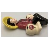 Vintage WEIL WARE California Art Pottery Asian Girl Wall Pocket Planter 10'