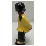 Vintage Collectible Ceramic Arts Sudio Asian Girl Figurine 6'
