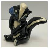 Vintage Collectible Ceramic Arts Sudio Mother Skunk And Family From BAMBI 2' & 3'