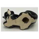 Vintage Collectible Ceramic Arts Sudio Mother Skunk And Family From BAMBI 2' & 3'