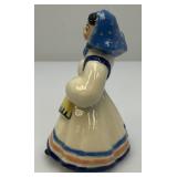 Vintage Collectible  Ceramic Arts Sudio 5' Pepita Blue Pan American Girl Betty Harrington