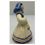 Vintage Collectible  Ceramic Arts Sudio 5' Pepita Blue Pan American Girl Betty Harrington