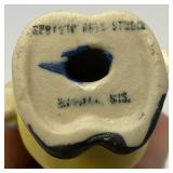 Vintage Collectible  1940's Ceramic Arts Sudio Madison Wis. Oriental Couple Salt & Pepper Shakers 3'