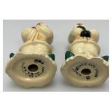 Vintage Collectible1950's Ceramic Arts Sudio Blackamores W/Turbans Salt & Pepper Shakers 5'
