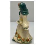 Vintage Collectible Ceramic Arts Sudio Dancing Lady Figurine 6'