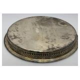 Vintage Kentucky State Fair 1993 Engraved Silver Plate Tray 15'