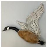 3 Vintage Ceramic Geese Wall Hangings Hand painted 1= 15' x 16.5', 1= 16' x 18.5' & 1= 10' x 13.5'