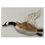 3 Vintage Ceramic Geese Wall Hangings Hand painted 1= 15' x 16.5', 1= 16' x 18.5' & 1= 10' x 13.5'