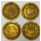 Misc. Etched Brass Plates And More 1= 6 1/4', 4 = 8' & 1= 9'