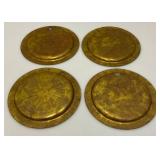 Misc. Etched Brass Plates And More 1= 6 1/4', 4 = 8' & 1= 9'