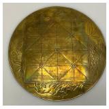 Misc. Etched Brass Plates And More 1= 6 1/4', 4 = 8' & 1= 9'