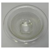 Federal Depression Clear Glass Nesting Mixing Bowl 7 3/4'