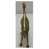Heavy Brass Etched Camel 2' x 5.5' x 7'