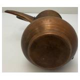 Antique Brass And Copper Turkish Teapot/Coffee Pot