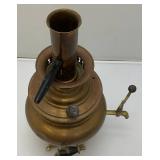 Antique Middle East Turkish Brass Samovar 17' Tall