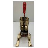 Vintage Betty Potter 10H French Fry Cutter 14' Tall