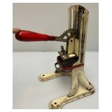Vintage Betty Potter 10H French Fry Cutter 14' Tall