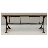 Antique General Store Butcher Paper Cutter, meat Wrap Cutter 29'