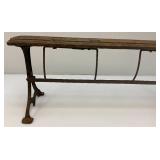 Antique General Store Butcher Paper Cutter, meat Wrap Cutter 29'