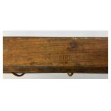 Antique General Store Butcher Paper Cutter, meat Wrap Cutter 29'
