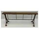 Antique General Store Butcher Paper Cutter, meat Wrap Cutter 29'