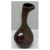 Large MCM Modern Abstract Cutout Vase 25 3/4'