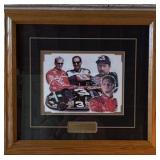 Like Father Like Son 2002 Earnhardt Print
