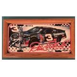 Wall Clock Made From Dale Earnhardt License Plate Cover