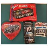 4 Packages of Nascar Themed Chocolates