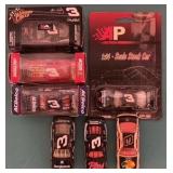 Seven 1:64 Scale Dale Earnhardt #3 Cars
