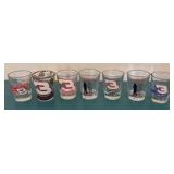 Seven Glass Earnhardt Shot Glasses