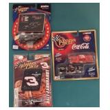 Three 1:64 Scale Dale Earnhardt Cars