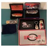 Four Dale Earnhardt Collectible Knives