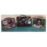 Three Dale Earnhardt Metal Lunchboxes