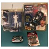 Dale Earnhardt Action Figure, Car Games and Batteries