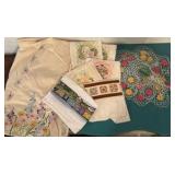 Lot of Linens and Doilies