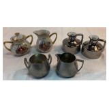 Cream and Sugar sets and Decor Pieces