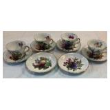 Regency Bone China Cups and Saucers