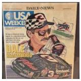 Framed Front Page of Daily News August 31-September 2, 2007