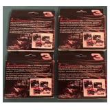 4 Packages of Dale Earnhardt Playing Cards in Tins
