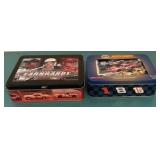 Two Tins Containing 3 Car Sets