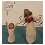 Four Willow Tree Figurines