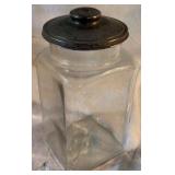Apothecary Jar with Lid, Candy Dish, Star Shaped Candle Holders