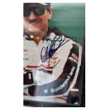 The Legend Will Be Forever In Our Hearts Dale Earnhardt Signed photo on Plaque