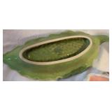 Japan Leaf Dish, Trinket Dishes, Canada Maple Leaf and Vintage Italian Candle Holder