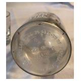 Vintage Whiskey Bottles, Shot Glasses, Whiskey Glasses