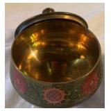 A Collection of Trinket Boxes and an Oriental Style Vase