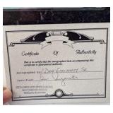 The Legend Will Be Forever In Our Hearts Dale Earnhardt Signed photo on Plaque